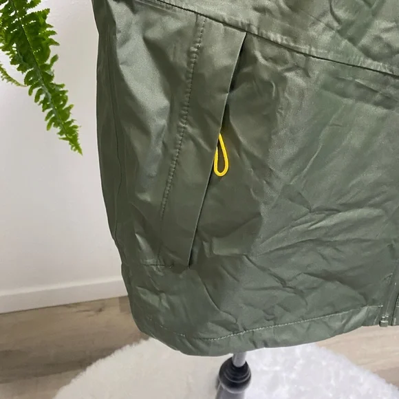 Bass Outdoor Firebird Trail Rain Jacket Green Size Large NWT - Picture 3 of 11